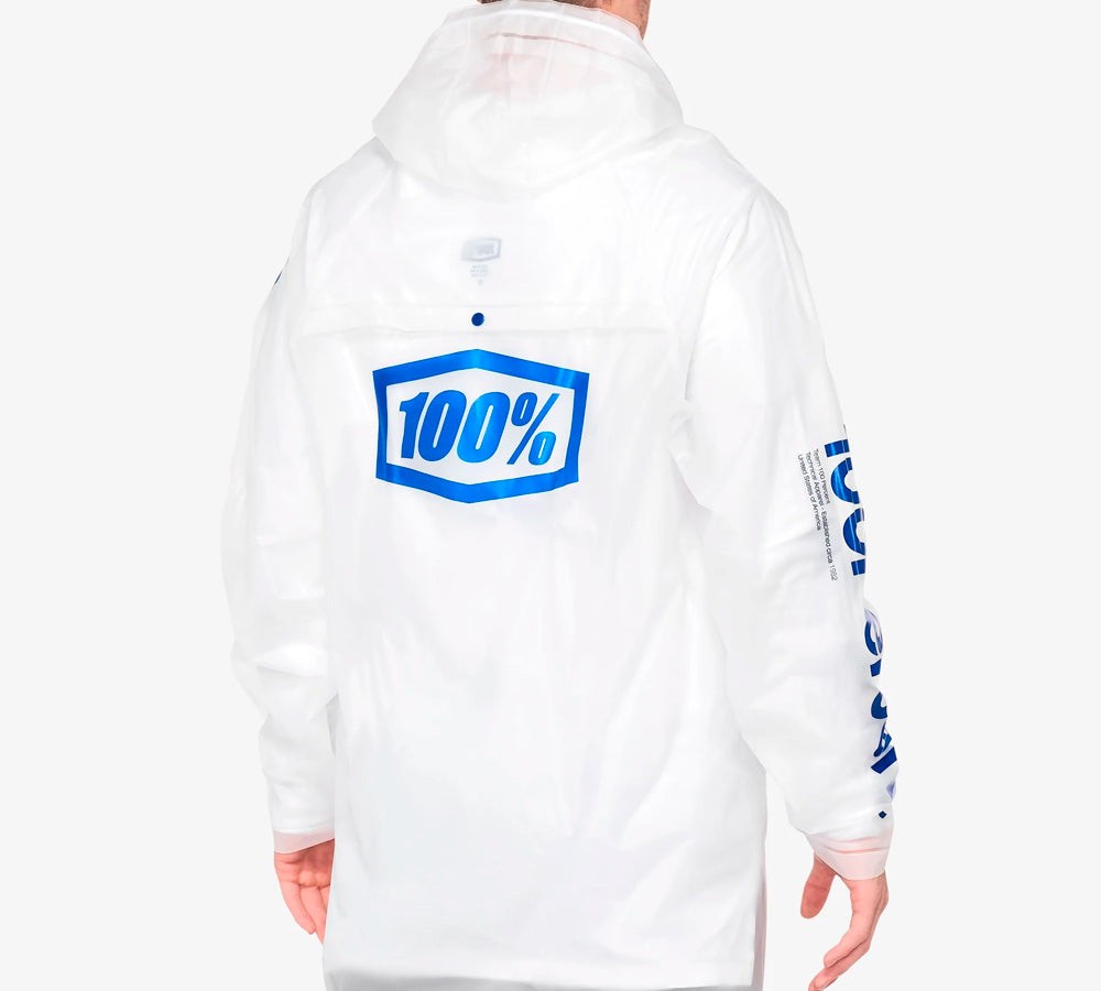 Chaqueta impermeable Torrent semi transparente | 100 Percent