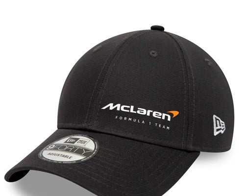 Gorra visera curva Mclaren Flawless Antracita 9FORTY New Era | F1 Apparel