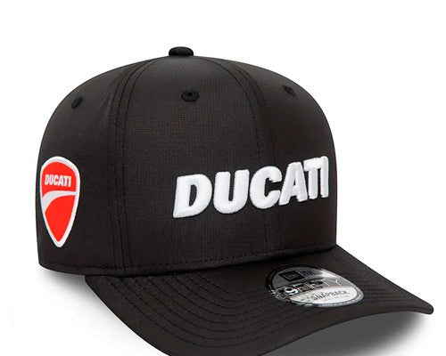 Gorra visera pre curva Ripstop Black Ducati 9FIFTY New Era
