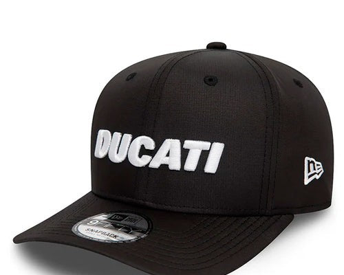 Gorra visera pre curva Ripstop Black Ducati 9FIFTY New Era
