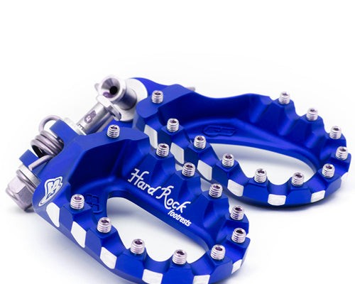 Estriberas/Pedalines Off Road Hard Rock Footrest Blue para Sherco | S3 Parts