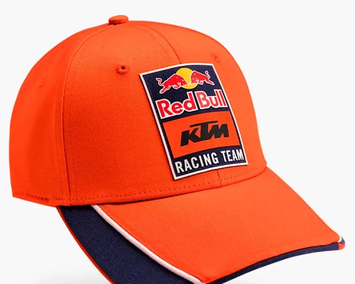 Gorra visera curva Apex Orange RedBull KTM Racing