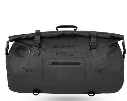 Bolso impermeable Aqua T-30 Roll Black (30 lts) | Oxford
