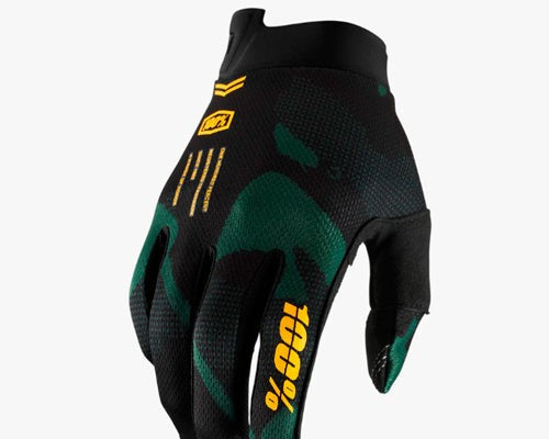 Guantes Itrack Sentinel Black | 100 Percent