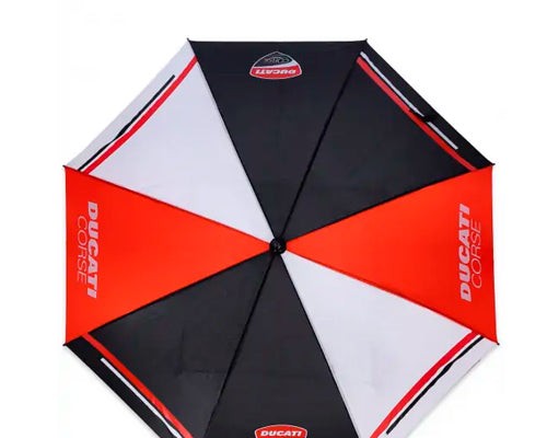 Paraguas/Sombrilla Ducati Corse - Red Black White | GP Racing