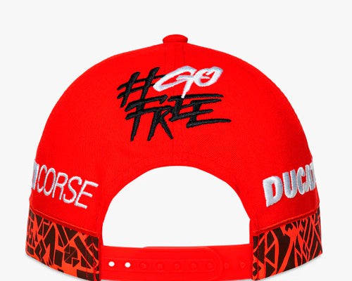 Gorra Mid Visor Ducati Bagnaia 63 | GP Racing