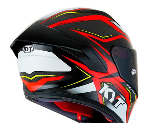 Casco integral NZ-Race Carbon Stride Red White | KYT Helmets