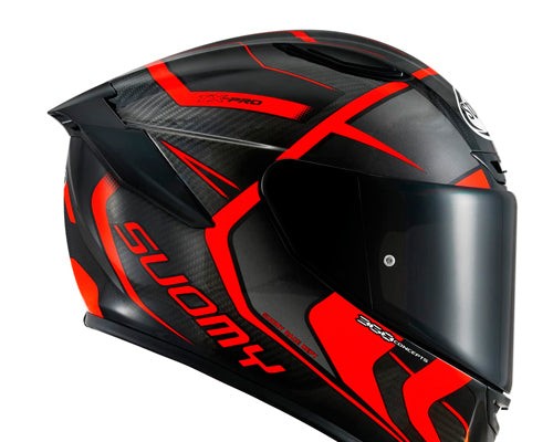 Casco integral TX-Pro Advance Red Fluo | Suomy