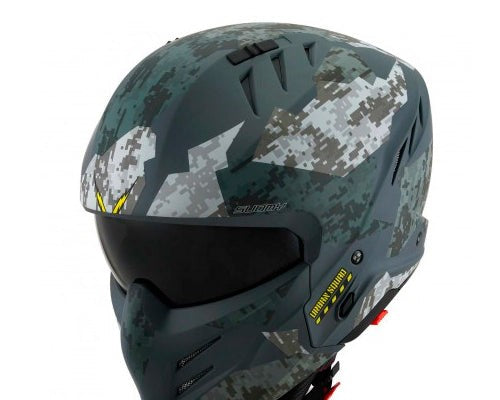 Casco Urban Jet Armor Urban Squad Camo Matt | Suomy