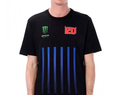 Polera / camiseta Monster Energy Quartararo Vertical Stripes | GP Racing