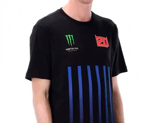Polera / camiseta Monster Energy Quartararo Vertical Stripes | GP Racing