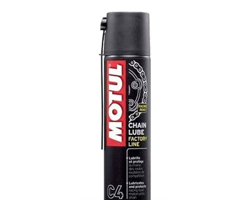 Lubricante de cadena C4 Factory Line Road Racing (blanco) 400 ml | Motul