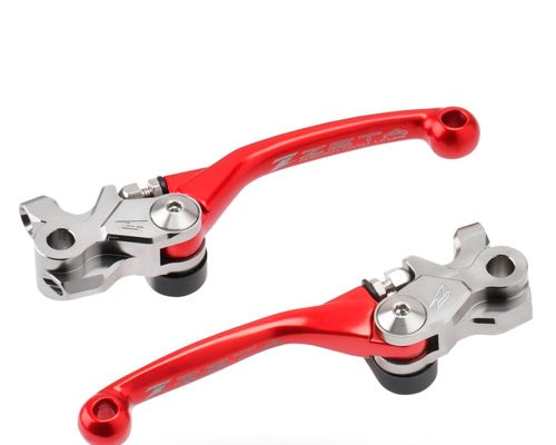 Juego de manillas de pivote FP Braketec para GasGas/Husqvarna color rojo | Zeta Racing