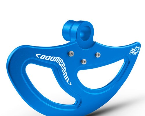 Protector de disco enduro delantero Boomerang (azÃºl) Sherco - Kayaba | S3 Parts