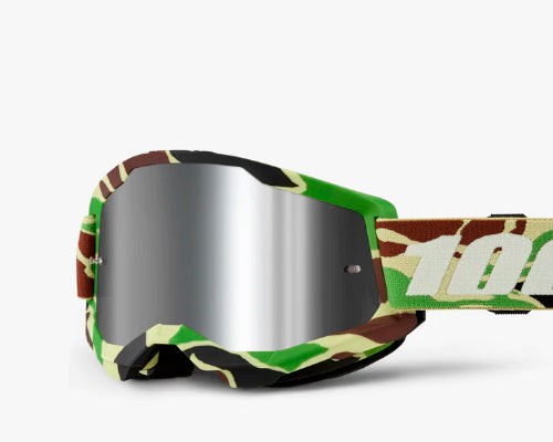 Antiparra Strata 2 War Camo Silver Lens | 100 Percent