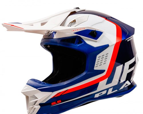 Casco de enduro / motocross Intrepid Blue/White | Ufo Plast