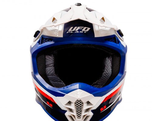 Casco de enduro / motocross Intrepid Blue/White | Ufo Plast