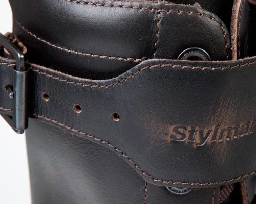 Botas de motociclismo modelo Rocket WP negro/marrÃ³n | Stylmartin