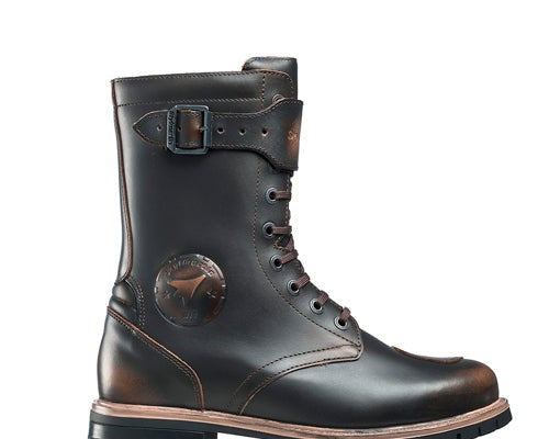 Botas de motociclismo modelo Rocket WP negro/marrÃ³n | Stylmartin