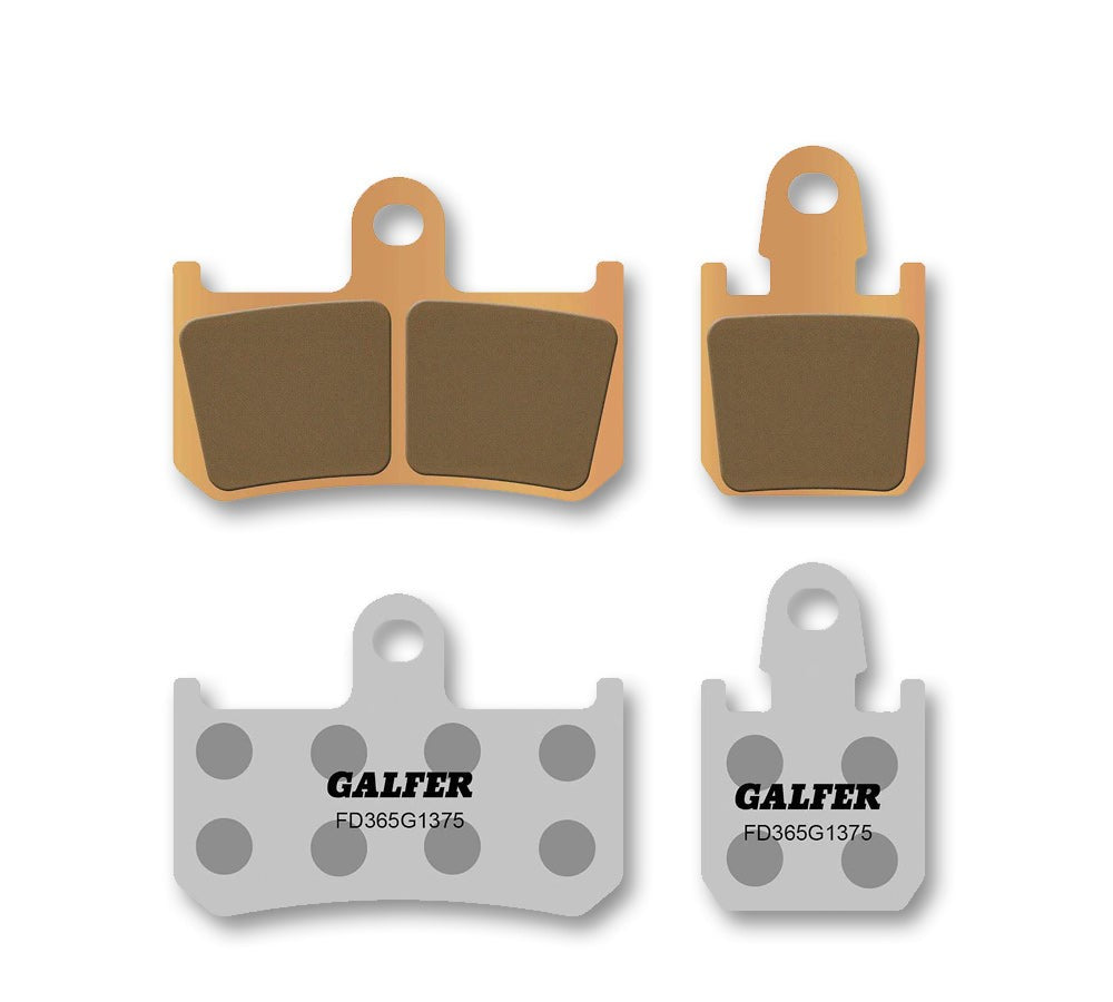 Pastillas de freno delanteras sinterizadas sport FD365-G1375 (Yam) | Galfer