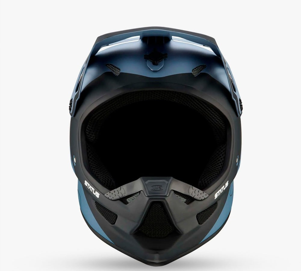Casco Downhill / MTB / BMX modelo Status Drop Steel Blue | 100 Percent