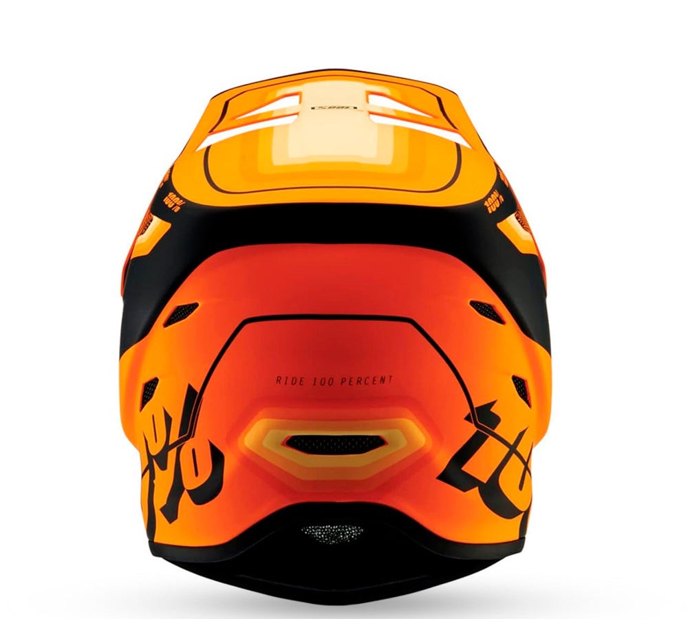 Casco Downhill / MTB / BMX modelo Status Topenga Orange | 100 Percent