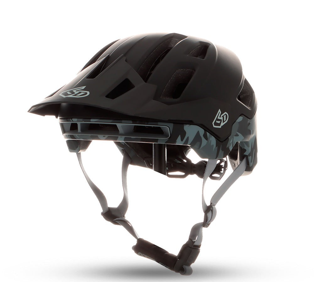 Casco trail para ciclismo ATB-2T Camo Black Matt | 6D Helmets