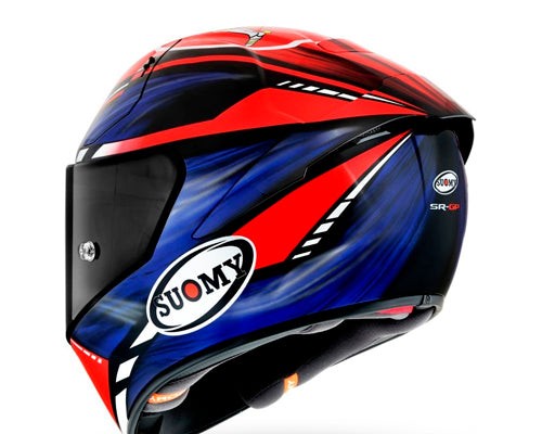 Casco integral SR-GP On Board Blue Red | Suomy