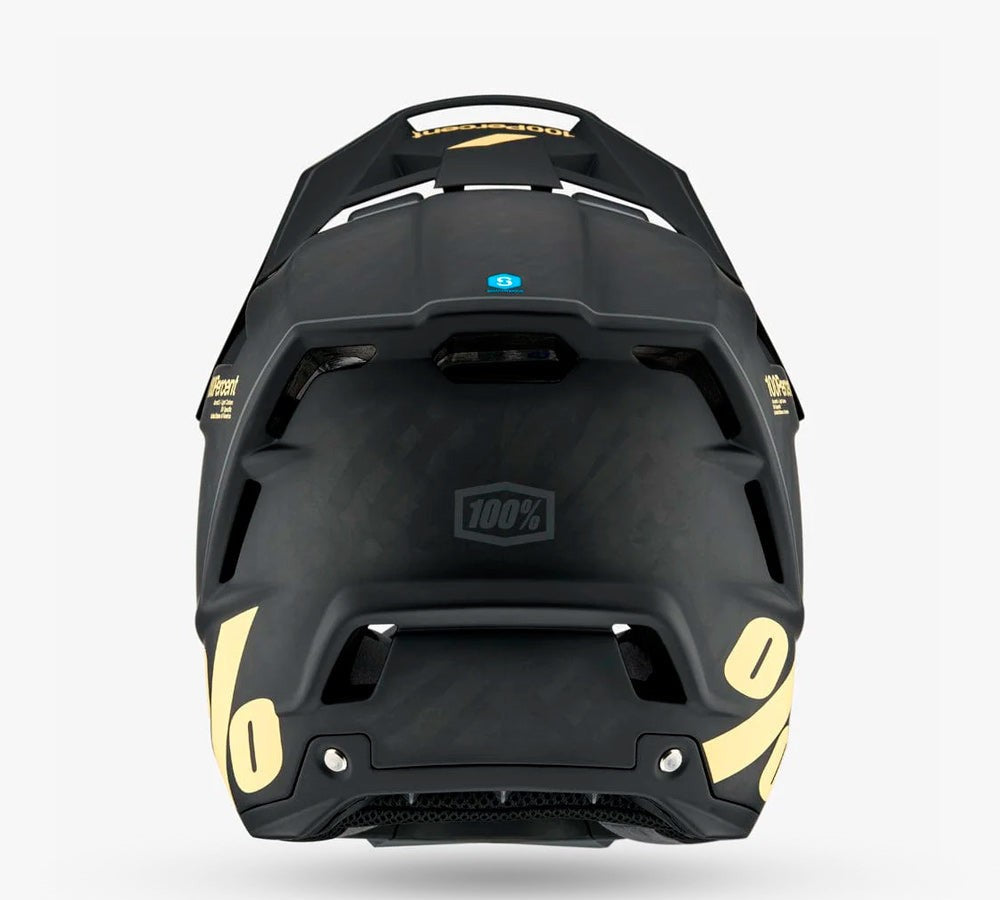 Casco Downhill / MTB / BMX modelo Aircraft 2 Black Light Yellow Matt | 100 Percent