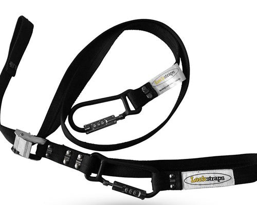 Amarra - Tie Down (1) con bloqueo y cable de acero interior | Lock Straps
