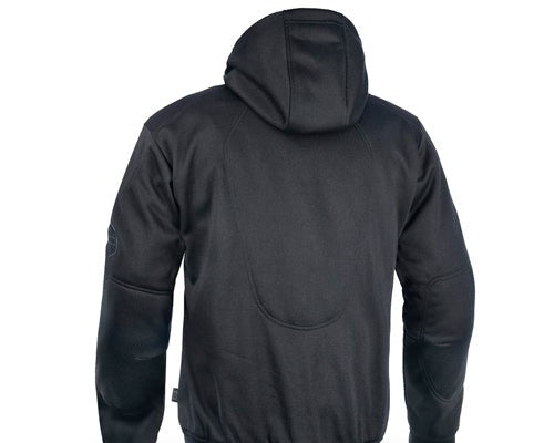 PolerÃ³n con protecciones para moto modelo Super Hoodie 2.0 Black | Oxford Products