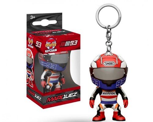 Llavero T-Minis Helmet Marc MÃ¡rquez 6,5 cms | MM93