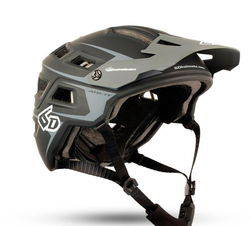 Casco Trail ATB-1T Black Grey | 6D Helmets