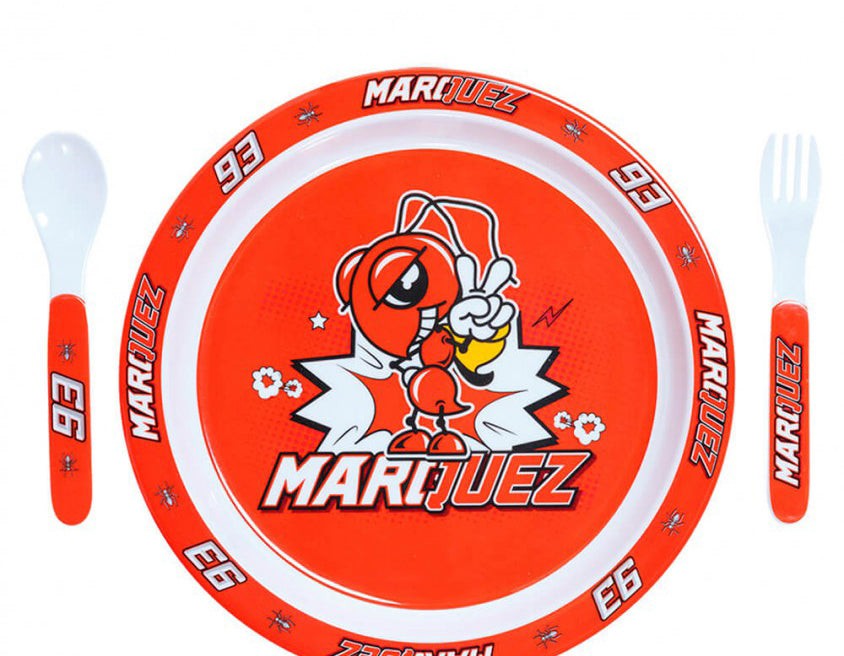 Set cubiertos infantil Marc MÃ¡rquez / MM93