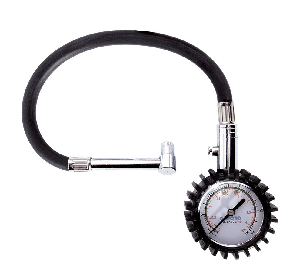 Manometro de presion de neumaticos de 0 - 60psi (tipo dial) | Oxford Products