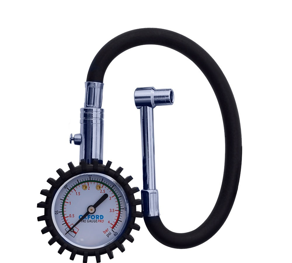 Manometro de presion de neumaticos de 0 - 60psi (tipo dial) | Oxford Products
