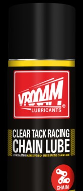 Lubricante de cadenas 100% sintÃ©tico Clear Tack Racing | VROOAM