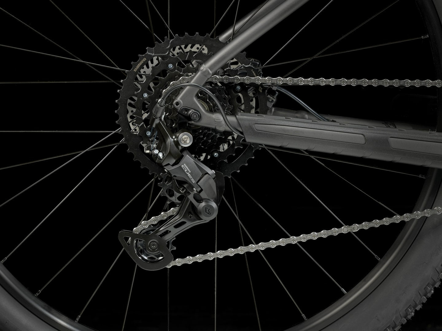 Bicicleta MTB Trek Marlin 5 Negro 3ra Gen