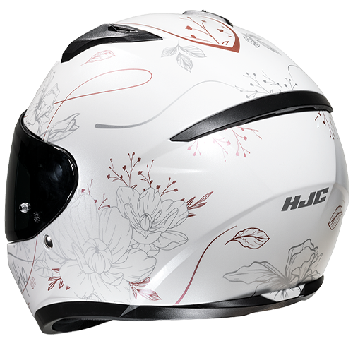 HJC Casco C10 Epik MC8 Blanco/Rosa Doraro - Rideshop