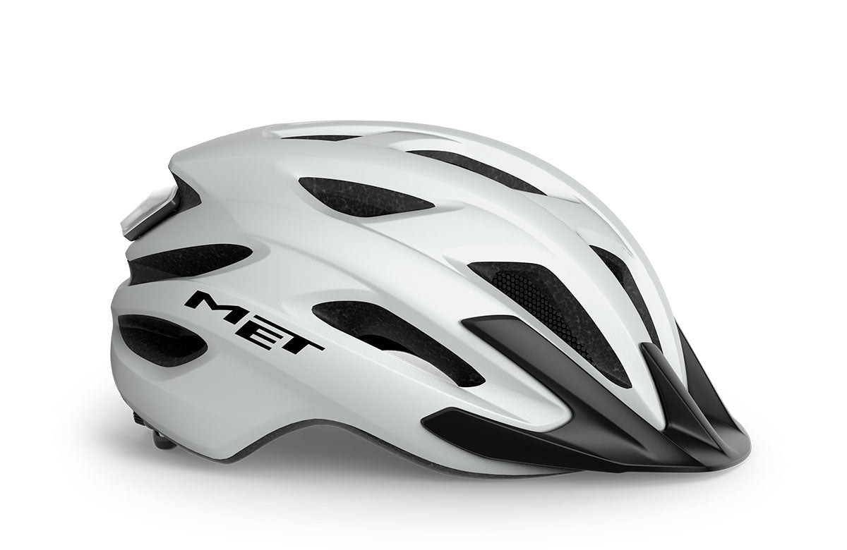 Casco Met Crossover CE White Matt