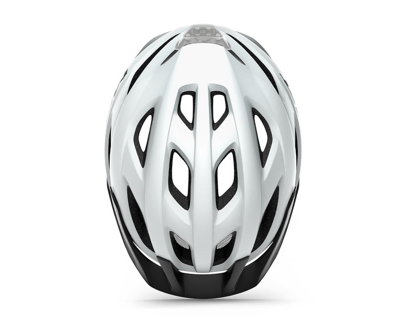 Met Casco de Bicicleta Crossover Ce White | Matt