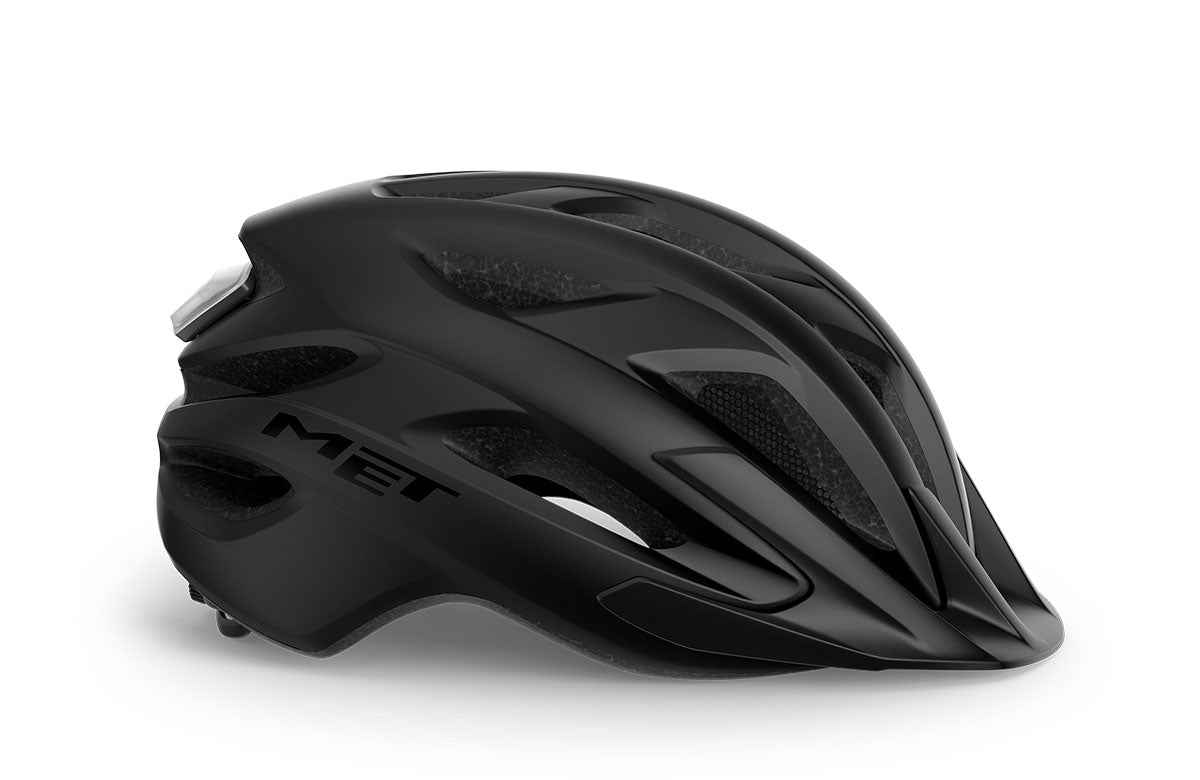 Casco Met Crossover CE Black Matt