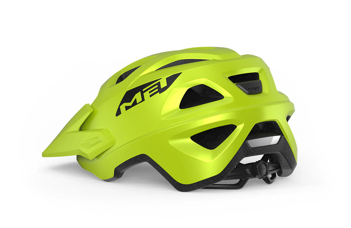 Casco Met Echo CE Lime Green Matt