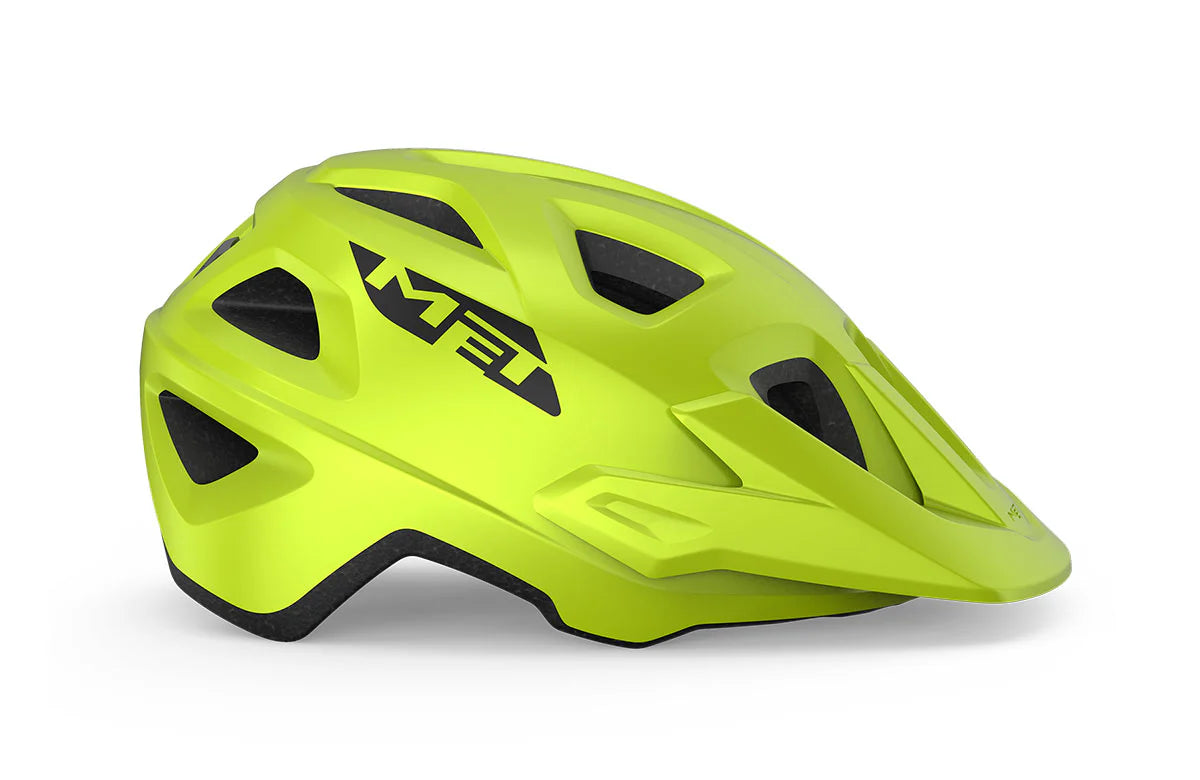 Casco Met Echo CE Lime Green Matt