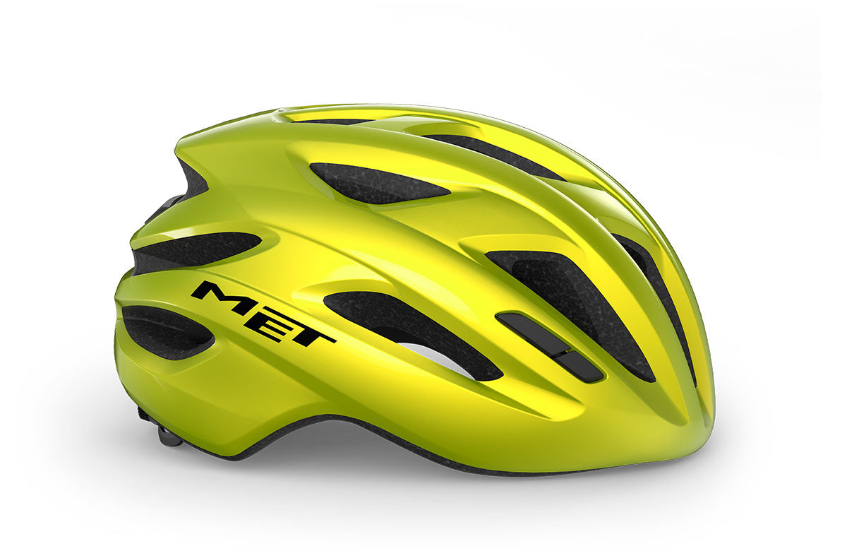 Casco Met Idolo Mips CE Lime Yellow Metallic Glossy Talla Única