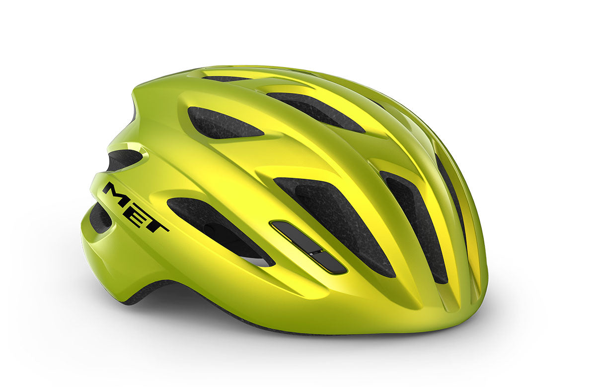 Casco Met Idolo Mips CE Lime Yellow Metallic Glossy Talla Única