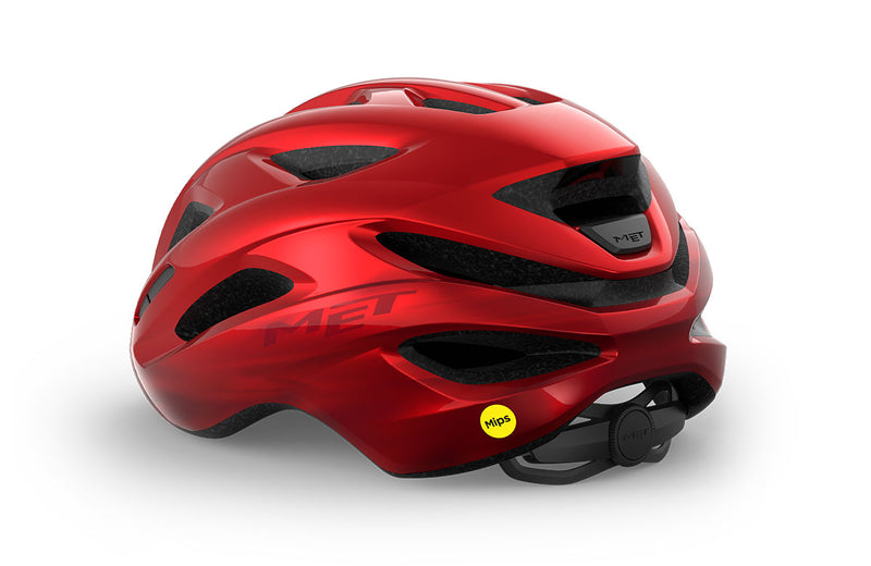 Met Casco de Bicicleta Idolo Mips Ce Red Metallic | Glossy