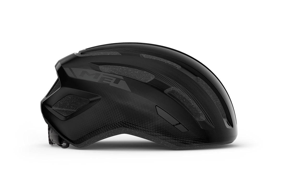 Casco Met Miles CE Black Glossy