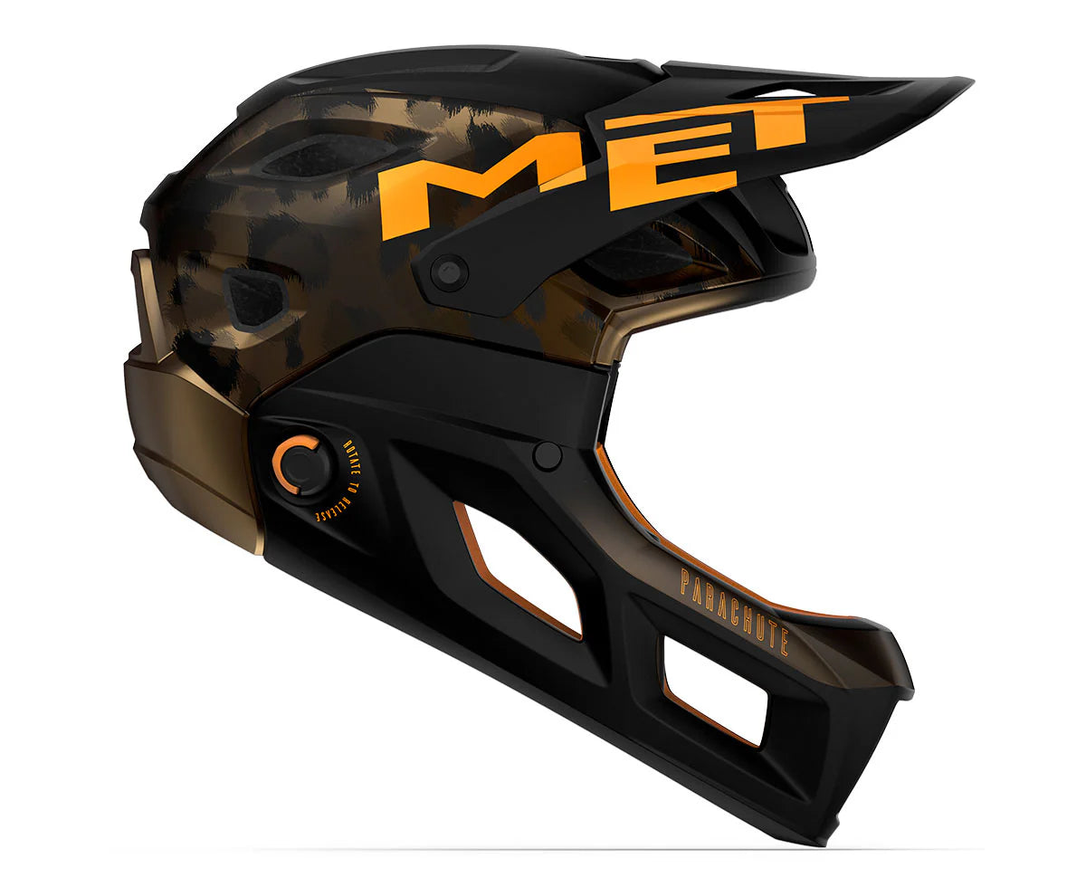 Casco Met Parachute MCR Mips CE Bronze Orange Matt