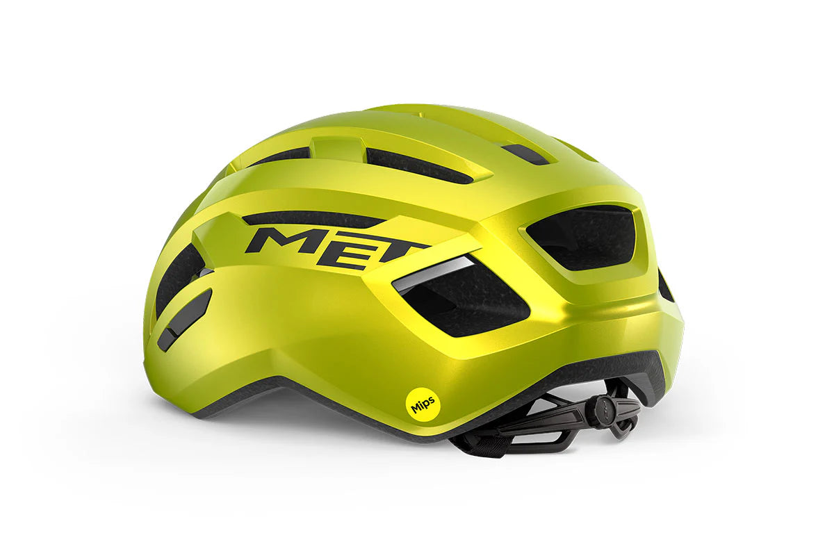 Casco Met Vinci Mips Ce Yellow Metallic Glossy